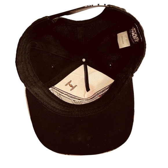 Star Wars Rogue One Big Face Scarif Trooper SnapBack Beige & Black Cap Youth OS - Picture 6 of 9